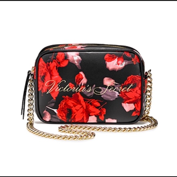 Victoria's Secret Handbags - 🧚🏻‍♀️Victoria Secret Bold Floral Crossbody Bag